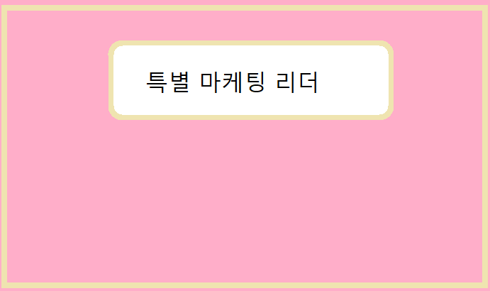 특별 마케팅 리더